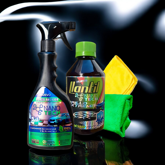 Kit de Pulitura: Combo Intermedio (Porcenalizador + Llantil)