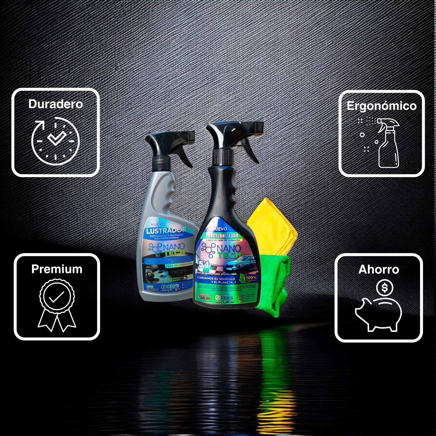 Kit de Pulitura: Combo Avanzado (Porcenalizador + Lustrador)