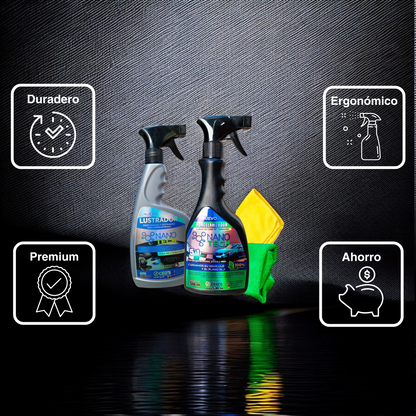 Kit de Pulitura: Combo Avanzado (Porcenalizador + Lustrador)