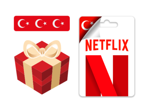 Tarjetas regalo de Netflix Turquía